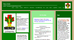 Desktop Screenshot of mercycenters.org